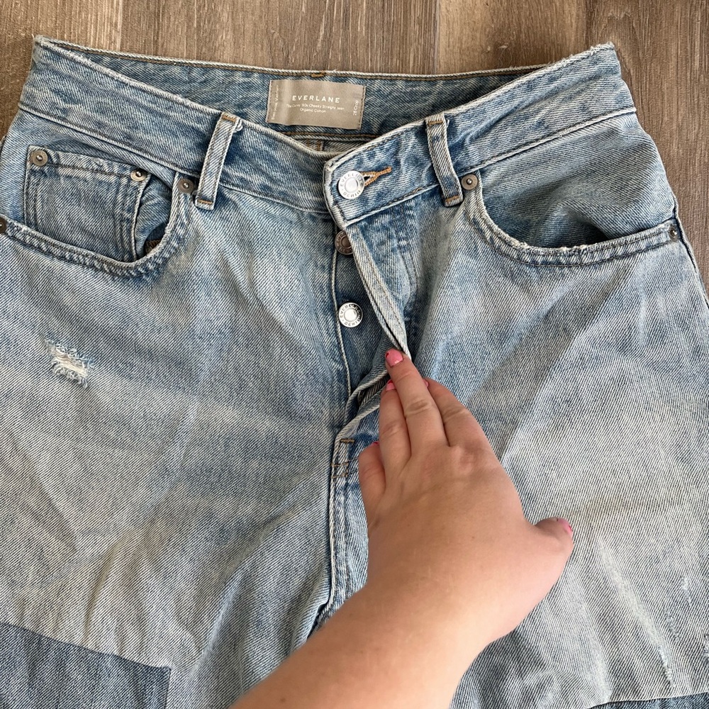 Everlane The Curvy 90’s Cheeky Straight Jean (28 crop) - Picture 5 of 9